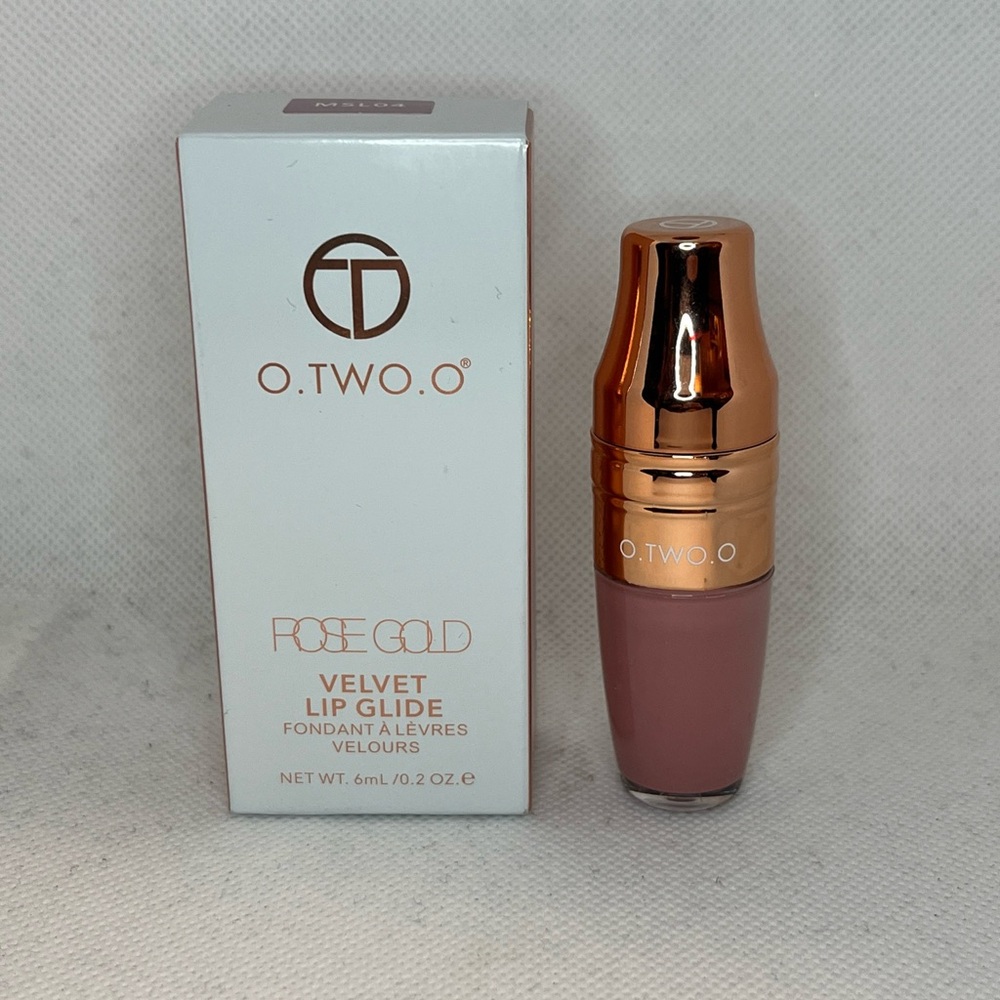 O.TWO.O Rose Gold Velvet Lip Glide MSL04